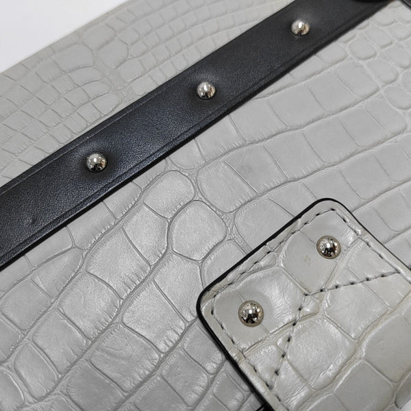 PETITE MALLE Crocodile Gray