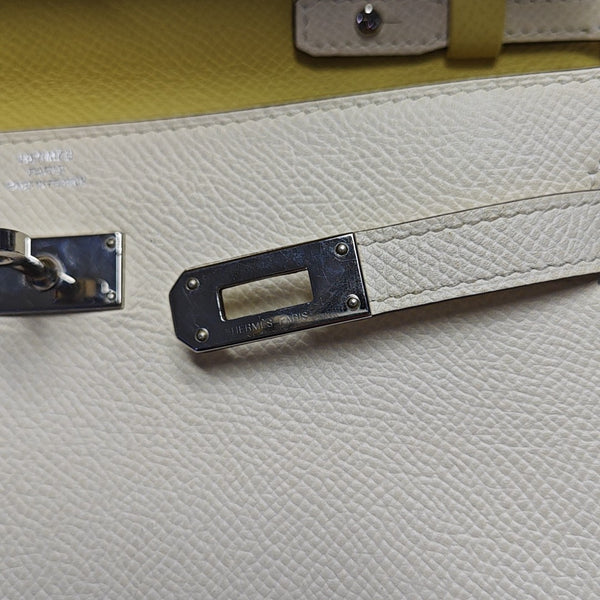 Kelly Togo Epsom White