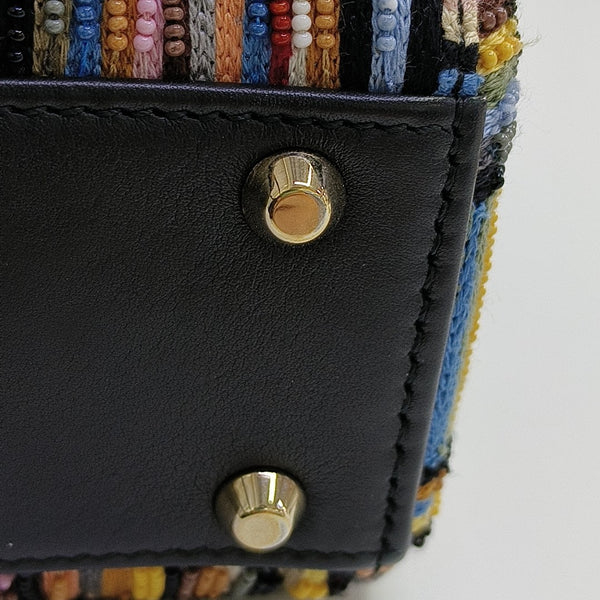 Lady Dior Mini Special Material Multicolor