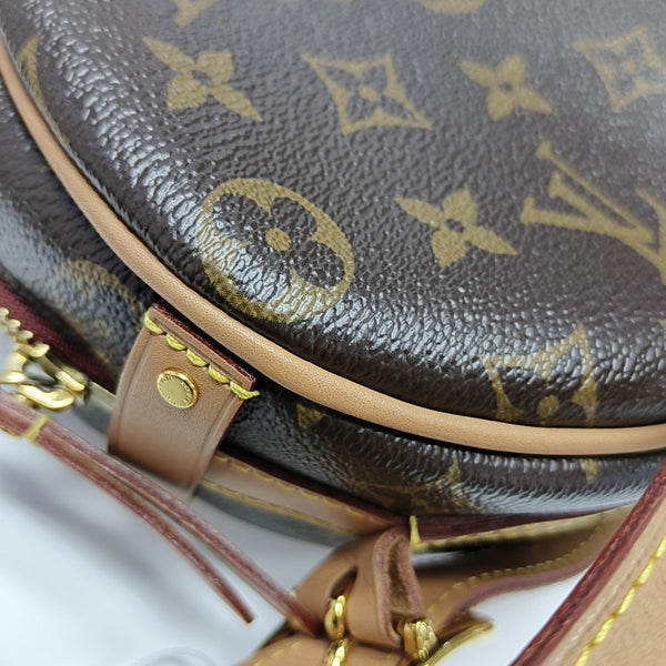 BOITE CHAPEAU PM Monogram Coated Canvas Brown