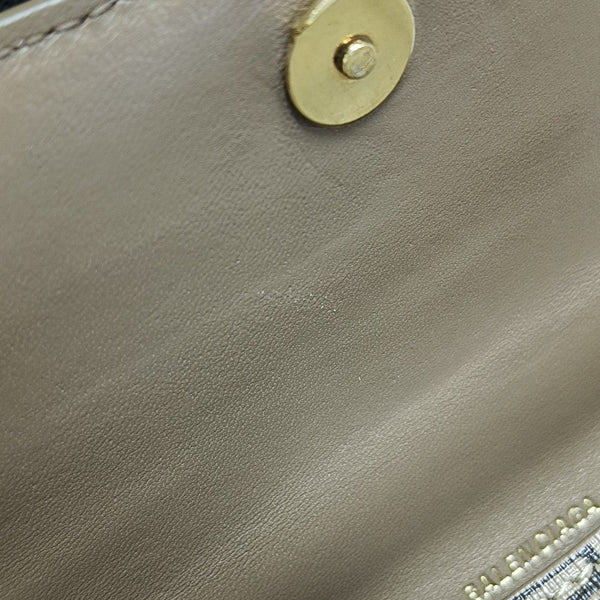 Hourglass XS Coated Canvas Brown