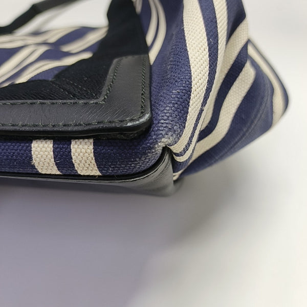 Navy Canvas Blue