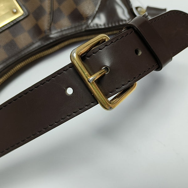 VINTAGE THAMES PM Damier Ebene Coated Canvas Brown