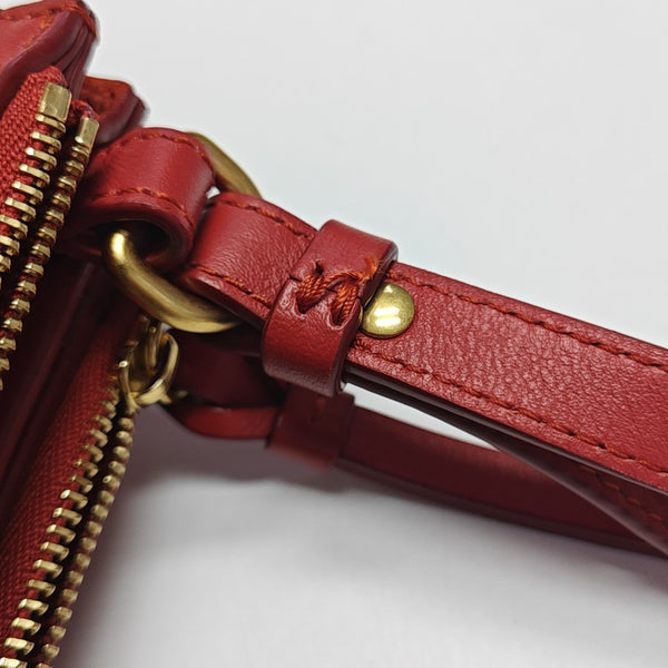 Roy Small Calfskin Red