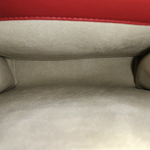 Kelly Small Calfskin Red