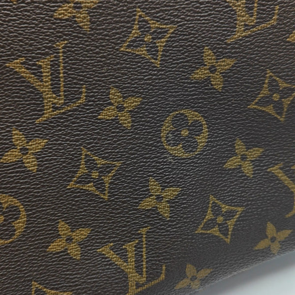 NEVERFULL GM Monogram Coated Canvas Brown