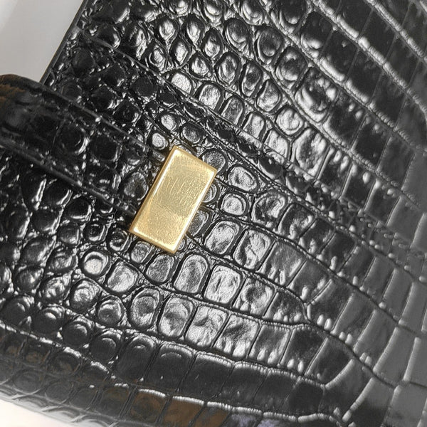 MANHATTAN Small Calfskin Black