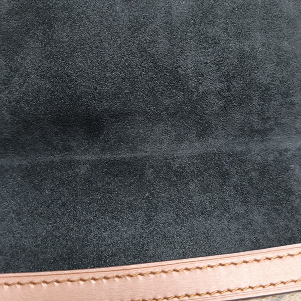 DAUPHINE MM Monogram Coated Canvas Brown