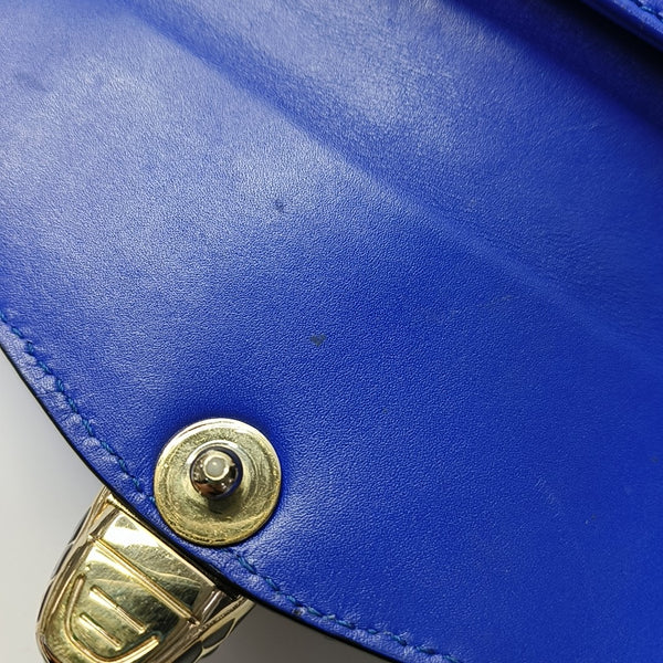 SERPENTI FOREVER Small Stingray Leather Blue