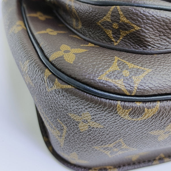 PASSY Monogram Coated Canvas Brown