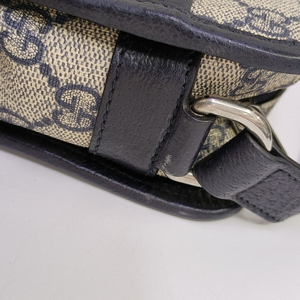 GG Supreme Mini Monogram Coated Canvas Beige
