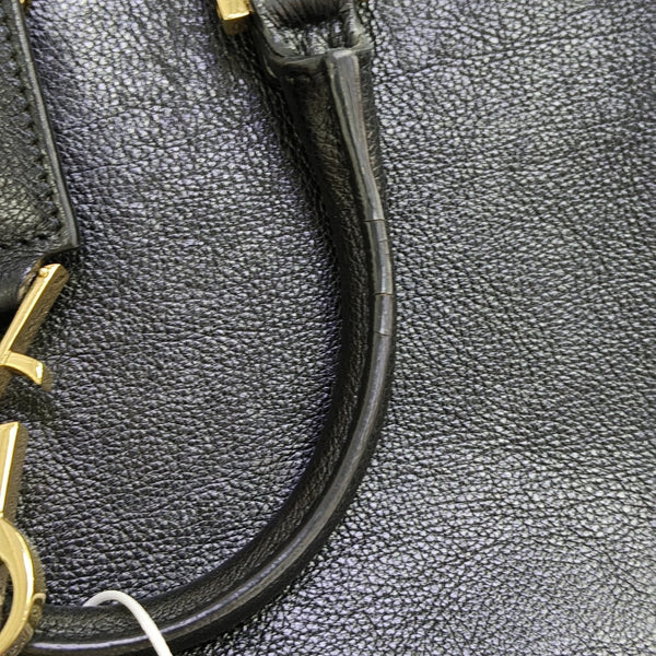MONOGRAM CABAS Calfskin Black
