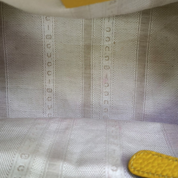 Calfskin Tote Bag Yellow