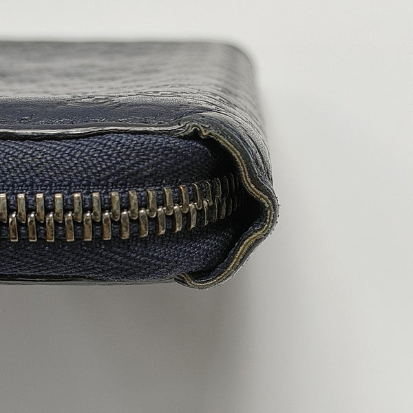 Monogram Calfskin Wallet Blue