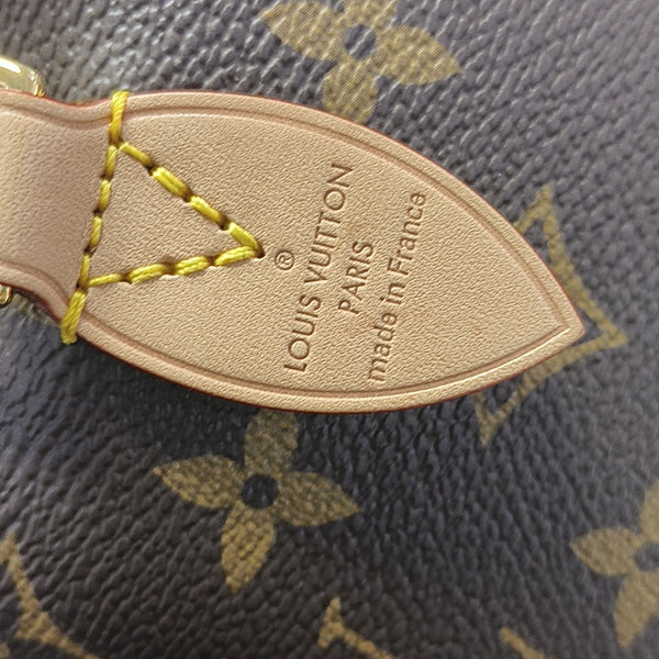 SPEEDY 20 Monogram Coated Canvas Brown