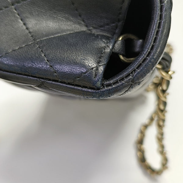 CLASSIC FLAP Mini Quilted Lambskin Black