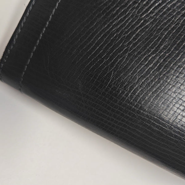 ZIPPY Calfskin Black Wallet