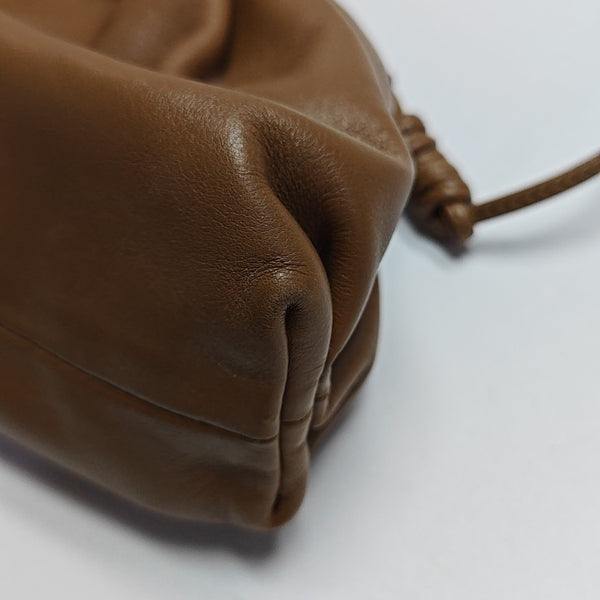 The Pouch Mini Calfskin Brown