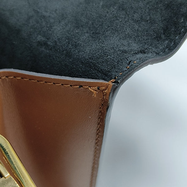 DAUPHINE MM Monogram Coated Canvas Brown