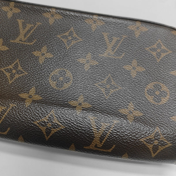 FÉLICIE Monogram Coated Canvas Brown