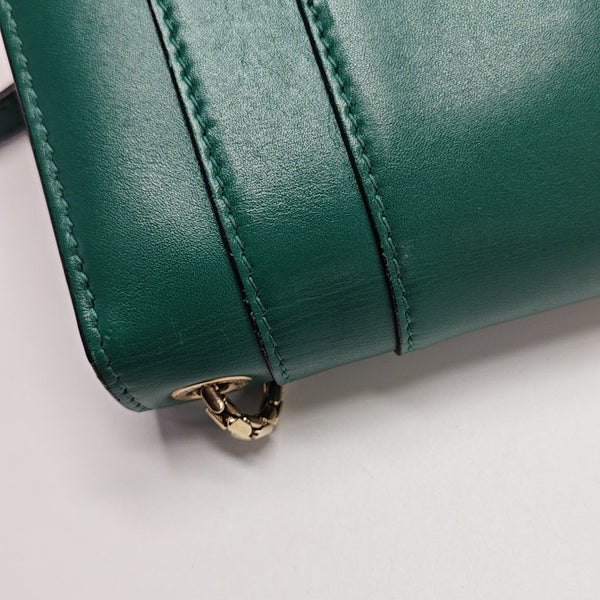 SERPENTI FOREVER Small Calfskin Green