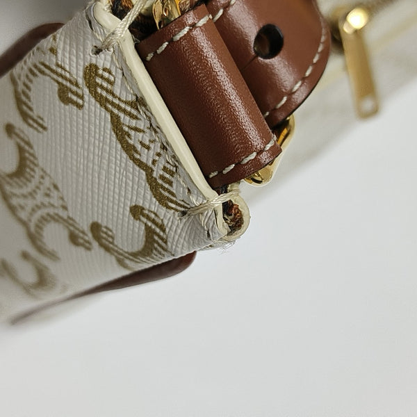 AVA Medium Coated Canvas Beige