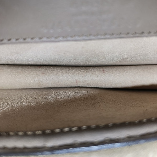 Dionysus Super Mini Monogram Coated Canvas Beige
