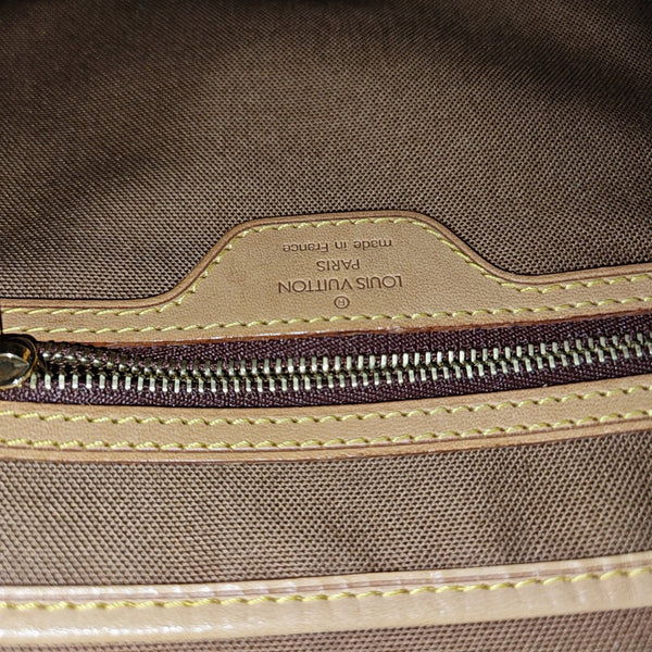 VINTAGE VAVIN PM Monogram Coated Canvas Brown