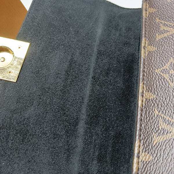 LOCKY BB Monogram Coated Canvas Brown