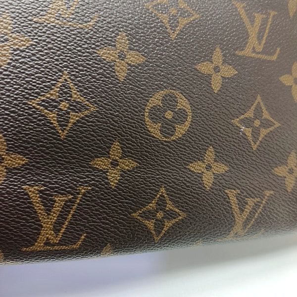 FÉLICIE Monogram Lona Revestida Marrón