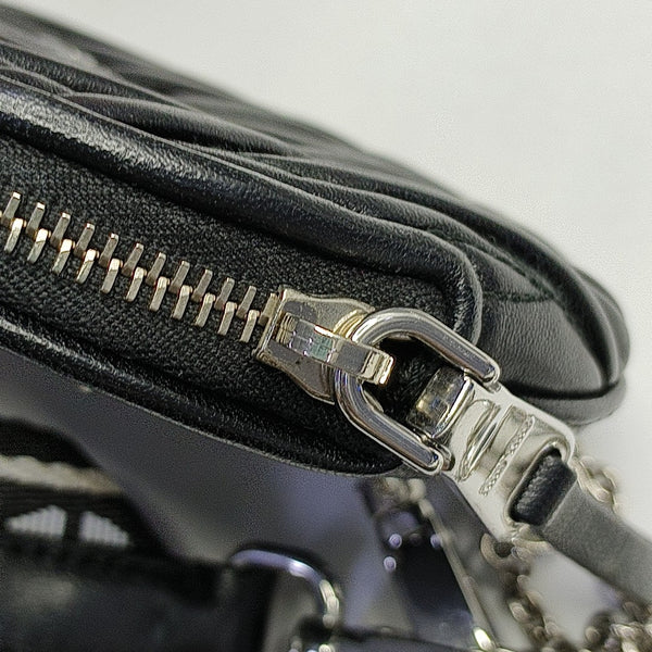 Matelassé Quilted Calfskin Black