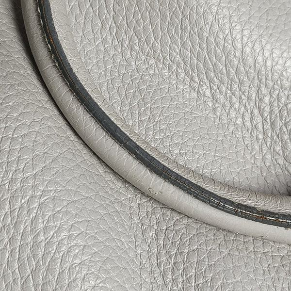 Calfskin Shoulder Bag Gray
