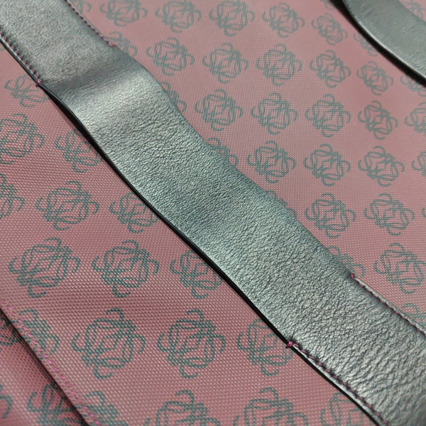 Coated Canvas Shoulder Bag Red