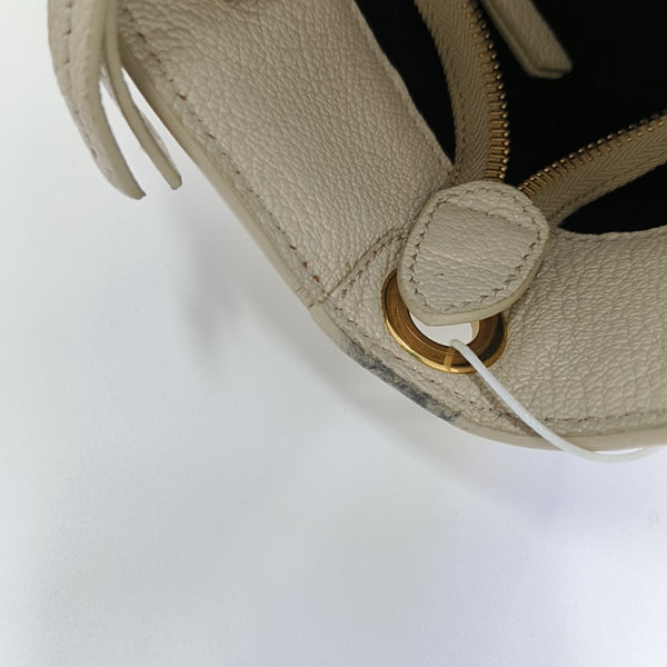 Calfskin Shoulder Bag White