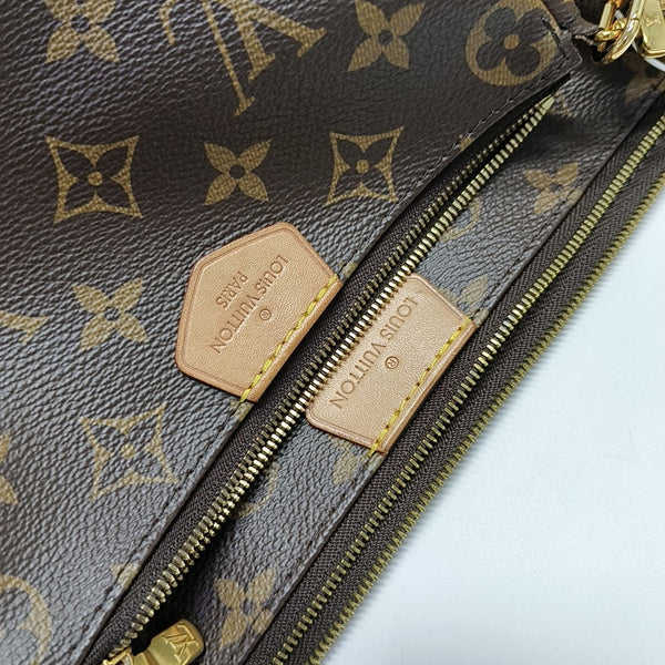 MULTI Monogram Coated Canvas Brown
