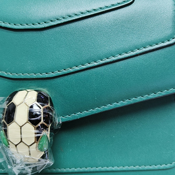 SERPENTI FOREVER Small Calfskin Green