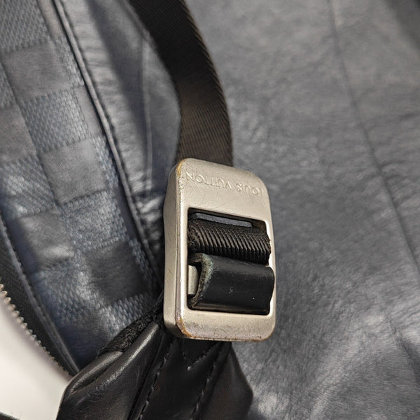 CAMPUS Damier Calfskin Blue