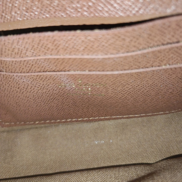 IVY Monogram Coated Canvas Brown