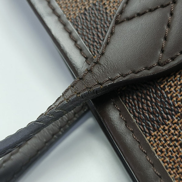 NEVERFULL MM Damier Ebene Coated Canvas Brown