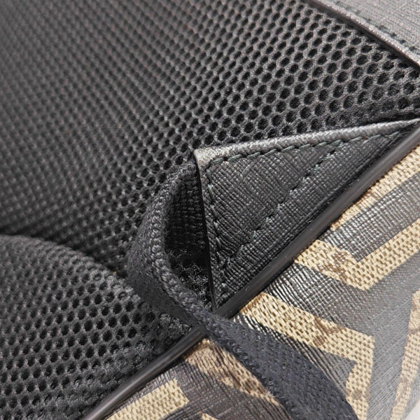 Monogram Coated Canvas Backpack Multicolor