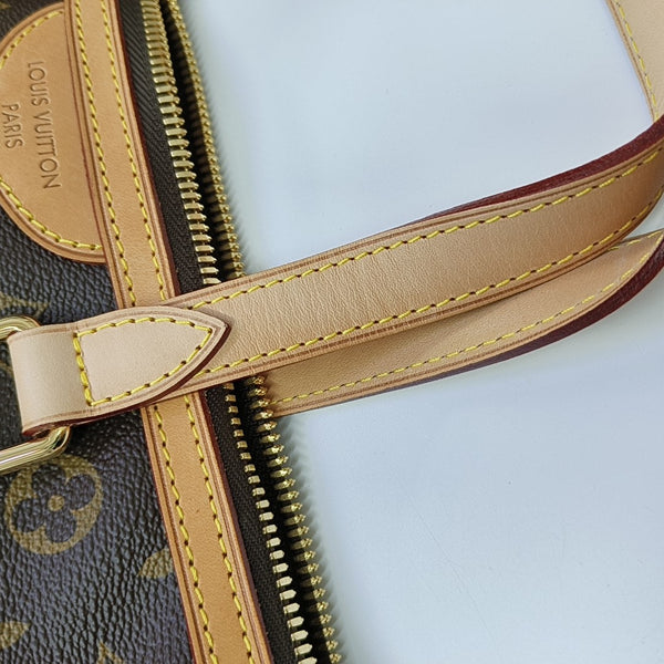 PALERMO PM Monogram Coated Canvas Brown