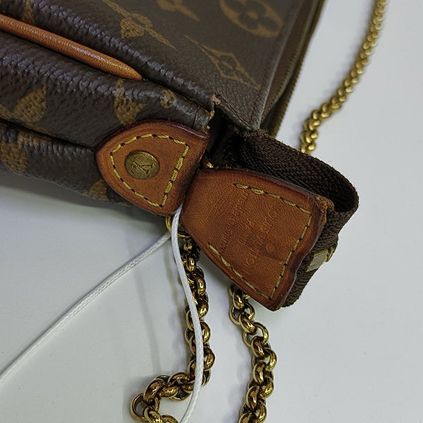 EVA Monogram Coated Canvas Brown