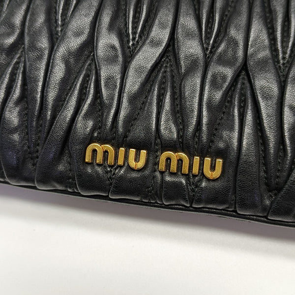Lambskin Clutch Black