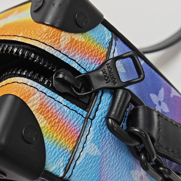 SOFT TRUNK Mini Monogram Coated Canvas Multicolor