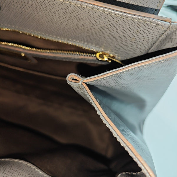 Carrie Calfskin Gray