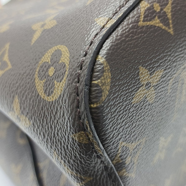 NÉONOÉ MM Monogram Coated Canvas Brown
