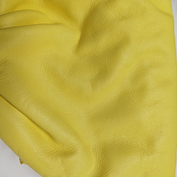 The Pouch Mini Calfskin Yellow