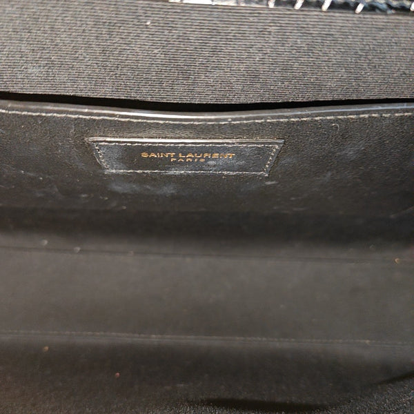 MANHATTAN Medium Calfskin Black