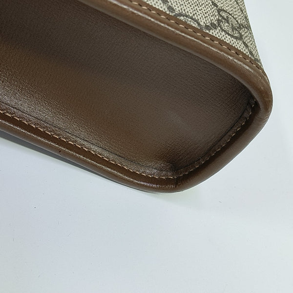 Retro Mini Monogram Coated Canvas Beige