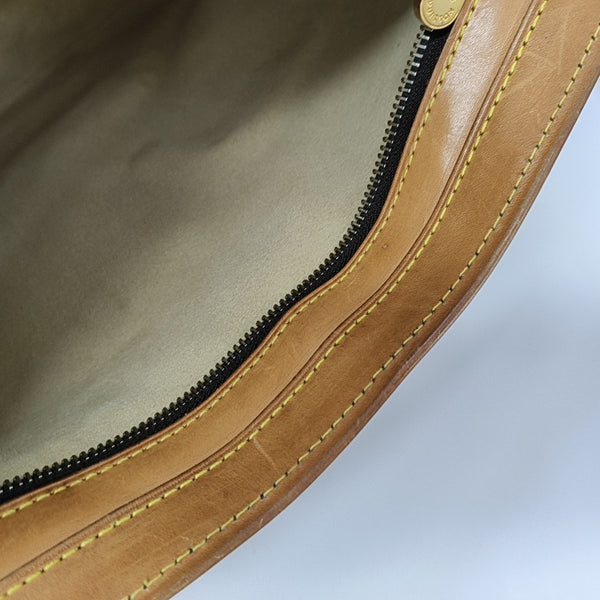 HUDSON GM Monogram Coated Canvas Brown